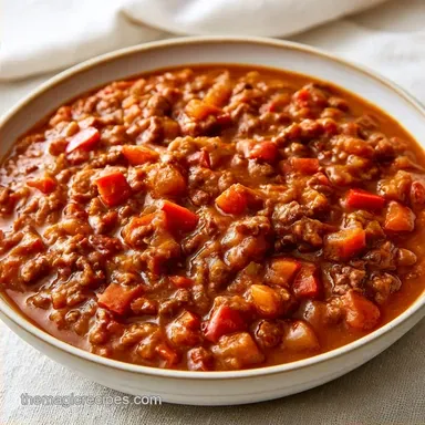 Pumpkin Chili for 4 Servings
