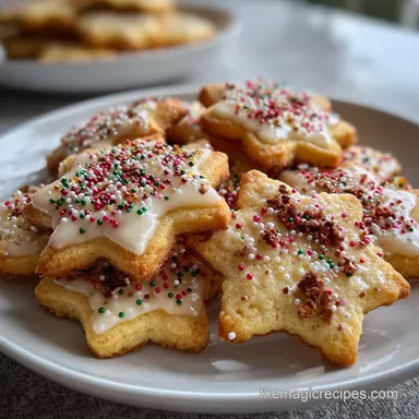 Christmas Cookies: The Queens Spiced Shortbread Recipe Recipe Card