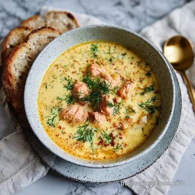 Salmon Chowder Recipe with Potatoes in 35 Minutes