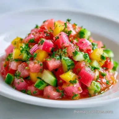 Rhubarb Salsa in 20 Minutes