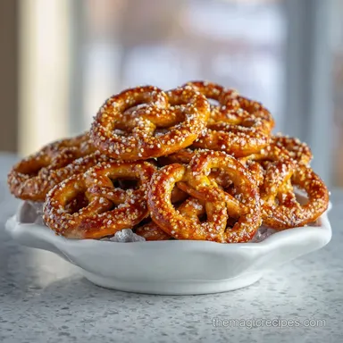 Seasoned Crack Pretzels - Crispy Baked Recipe