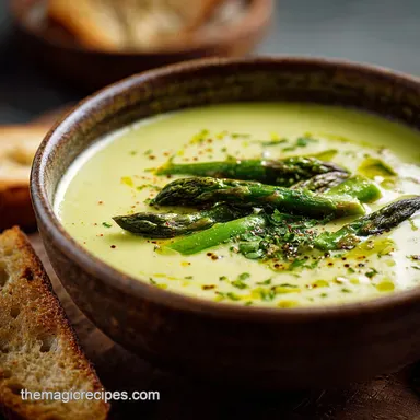 Asparagus Soup: The Silky, No-Cream Recipe for Vibrant Spring Flavour