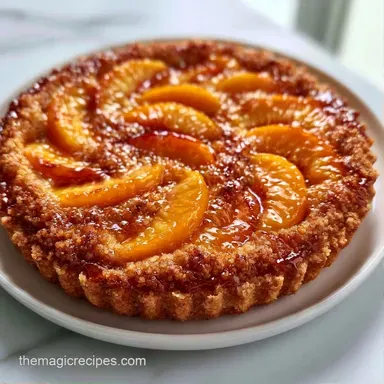Peach Cobbler in 55 Minutes Recipe Card