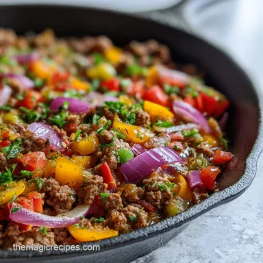 Simple Ground Beef Recipe in 20 Minutes