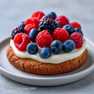 Simple Summer Fruit Pizzas for 16 Slices Recipe Card