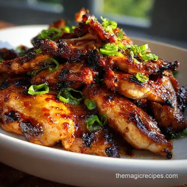 Comidas F&aacute;ciles: Pan-Seared Chicken with Smoky Adobo Glaze Recipe Card