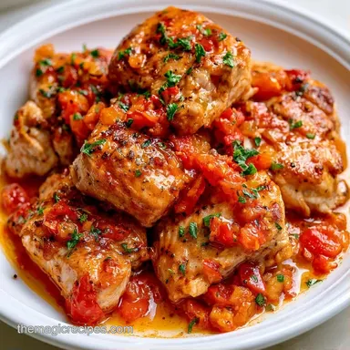 Spicy Red Pepper Chicken SlowCooker (4) Recipe Card