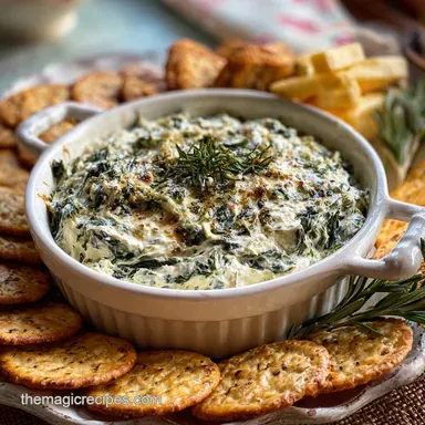 Spinach Dip: Copycat Longhorn Style in 10 Minutes Recipe Card