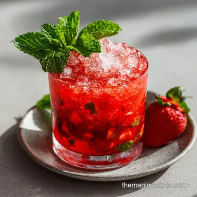 Strawberry Mocktail Mule in 5 Minutes