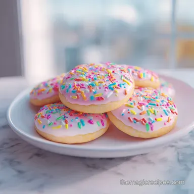 Super Soft Sugar Cookies: Tender Bakery Style in 25 Minutes Recipe Card