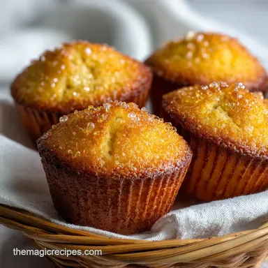 Sweet Cornbread Muffins Ready in 28 Minutes Recipe Card