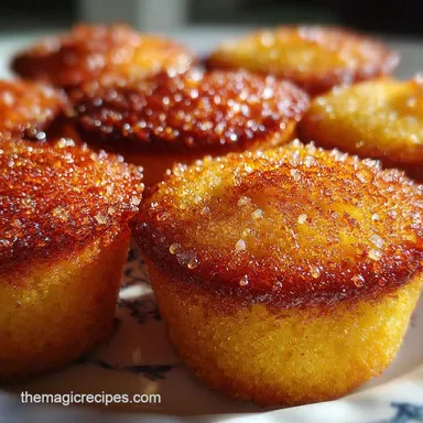 Sweet Cornbread Muffins Ready in 28 Minutes