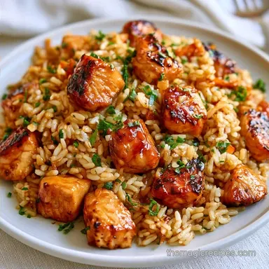 Teriyaki Chicken Fried Rice in 30 Minutes