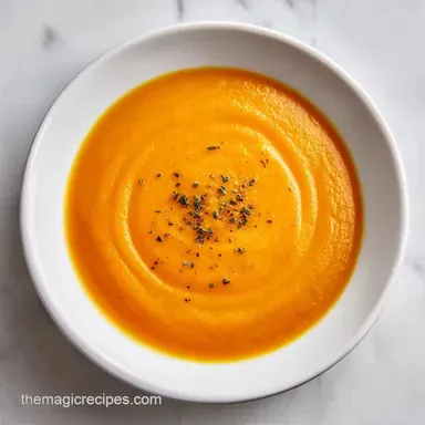 Thick Roasted Vegetable Soup: Velvety