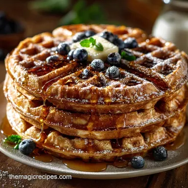 Buttermilk Waffle: The Ultimate Light and Crisp Waffle Recipe