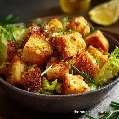 Croutons: The Ultimate Crispy Homemade Croutons Recipe