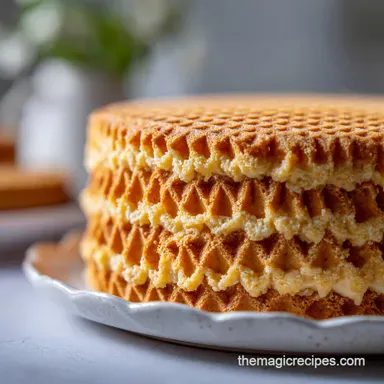Vanilla Wafer Cake: No-Bake Dessert Recipe Recipe Card