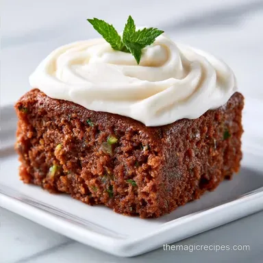 Zucchini Cake in 55 Minutes
