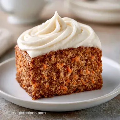Zucchini Carrot Cake in 55 Minutes Recipe Card
