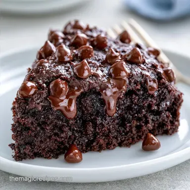Zucchini Chocolate Chip Cake in 1 Hour