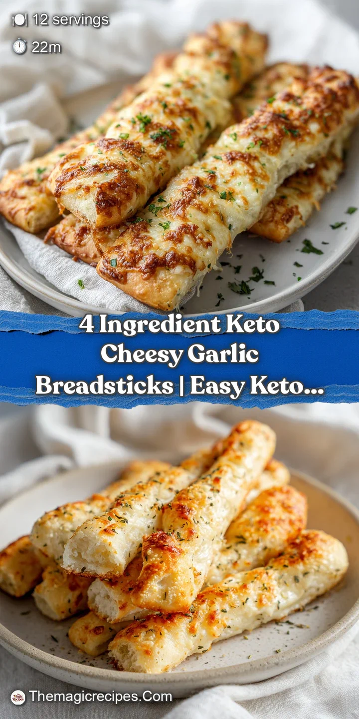 A close-up of a warm, cheesy garlic breadstick with a soft, airy interior and a slightly crisp exterior.