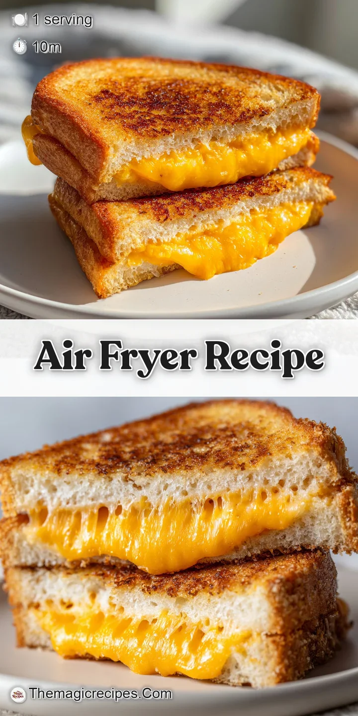 Close-up of a grilled cheese sandwich showing gooey, melted cheddar overflowing from golden-brown, crispy bread. Irresisti...