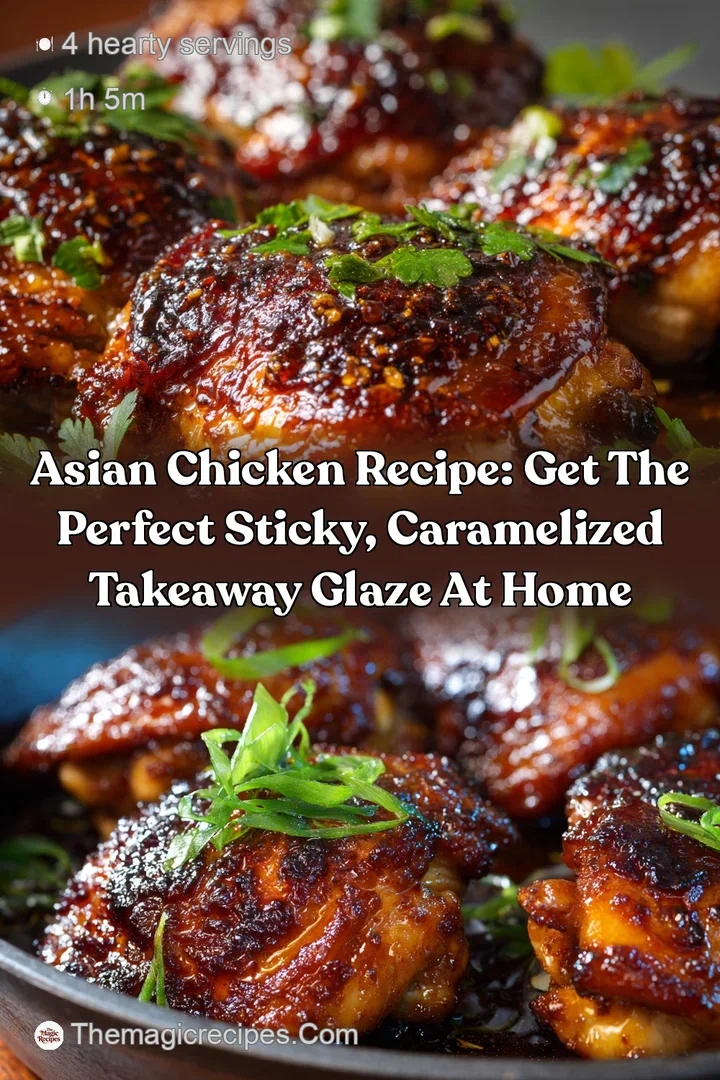 Asian Chicken Recipe: Get the Perfect Sticky Caramelized Takeaway Glaze at Home