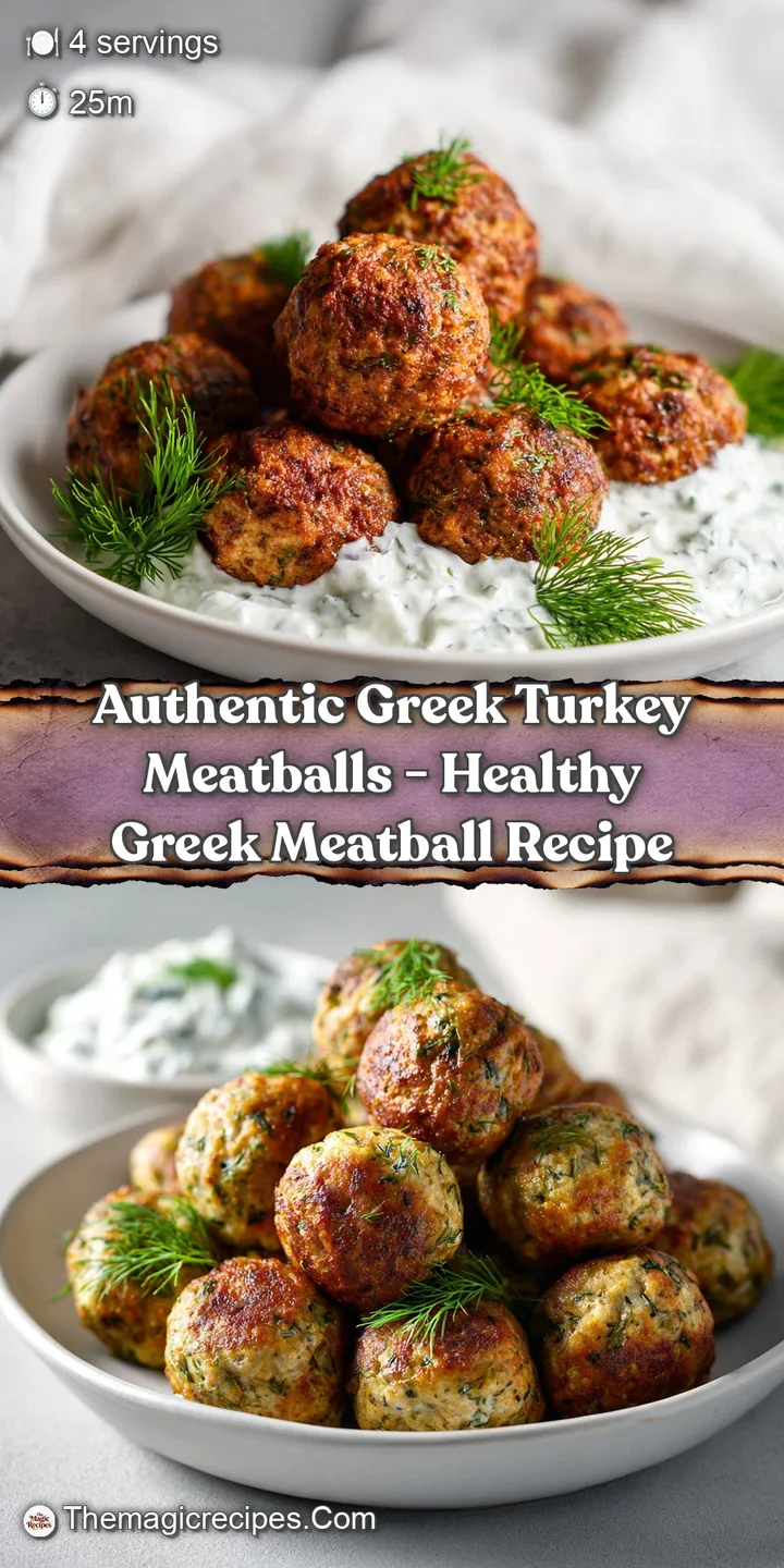 Close-up of a moist turkey meatball, flecked with herbs and spices, promising a flavorful and savory bite with a glistenin...