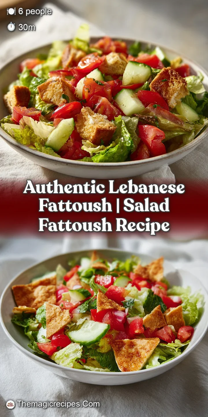 Close-up of golden toasted pita chips tossed with juicy red tomatoes, crisp cucumbers, and a zesty lemon dressing.