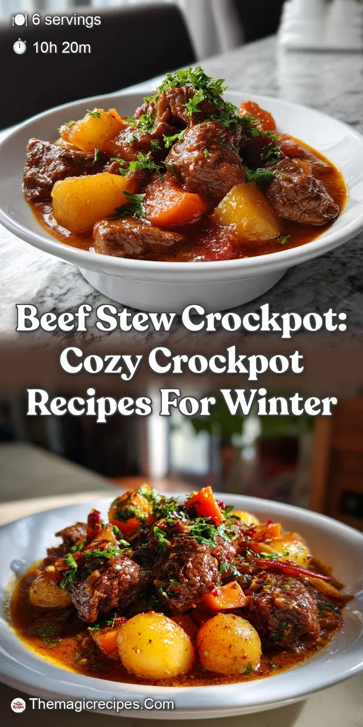 Beef Stew Crockpot: Cozy Crockpot Recipes for Winter