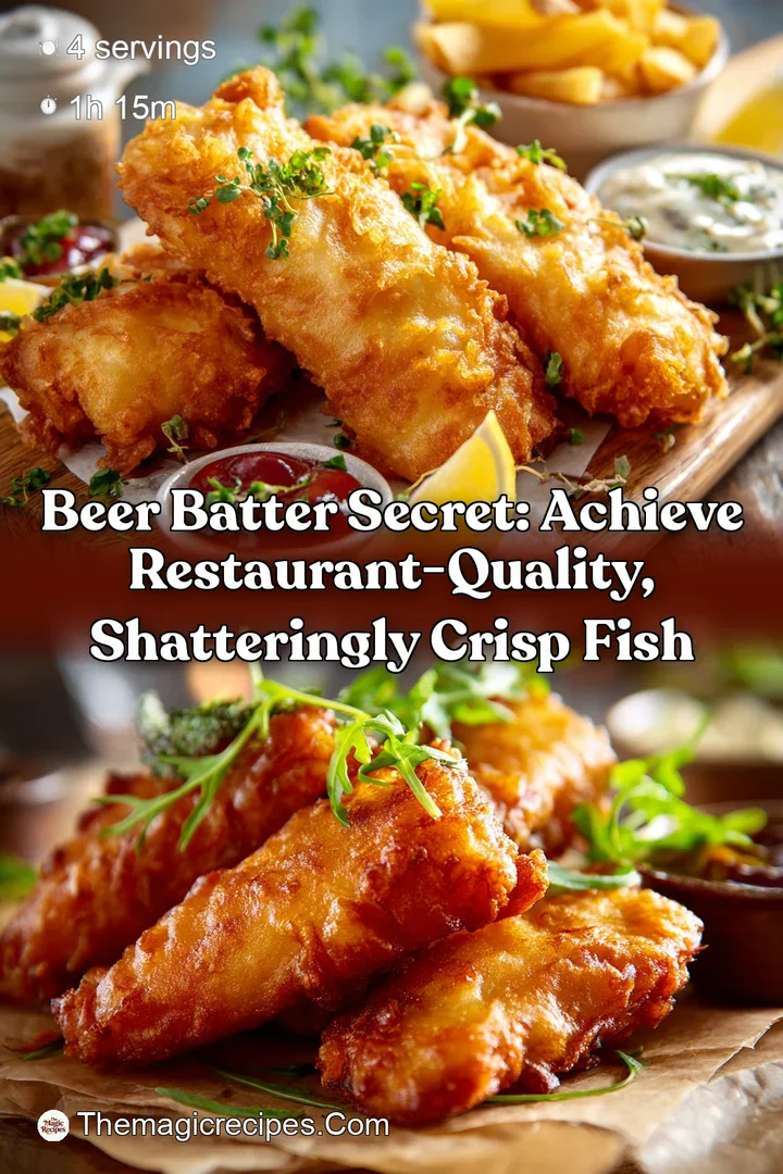 Beer Batter Secret: Achieve Restaurant-Quality Shatteringly Crisp Fish
