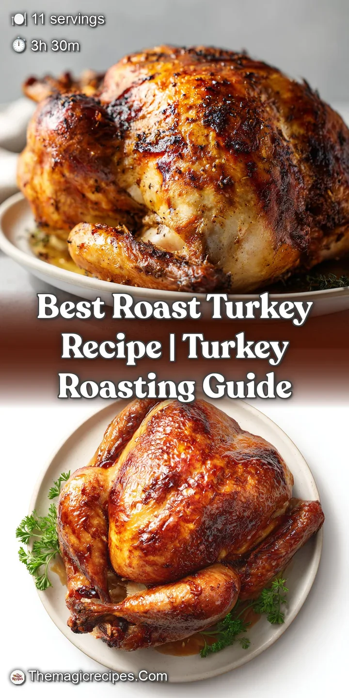 Close-up of roasted turkey skin, deeply golden-brown and crisp, hinting at savory flavor and juicy meat beneath.