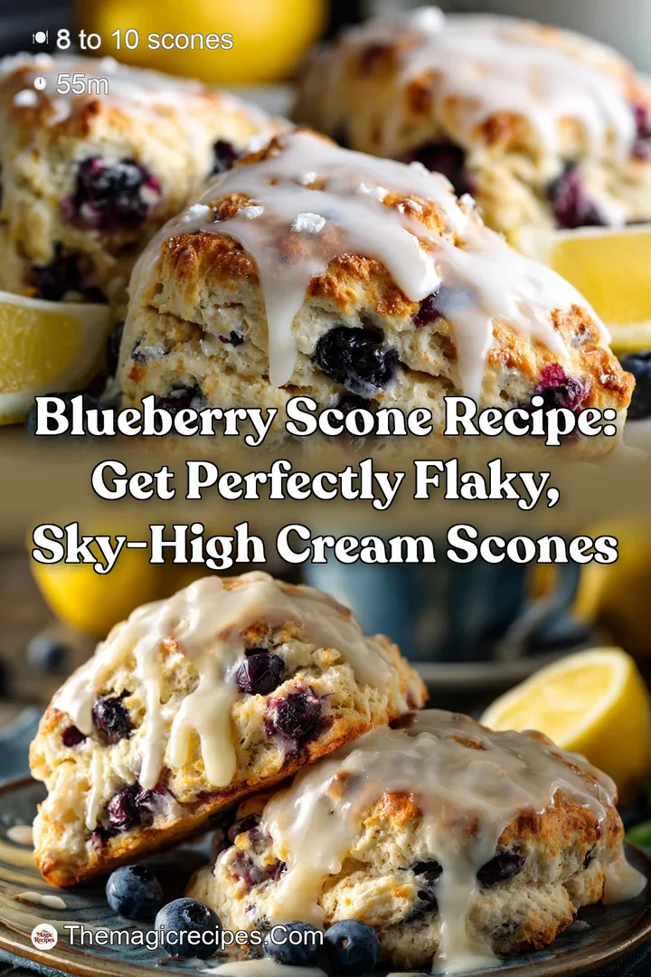 Blueberry Scone Recipe: Get Perfectly Flaky Sky-High Cream Scones