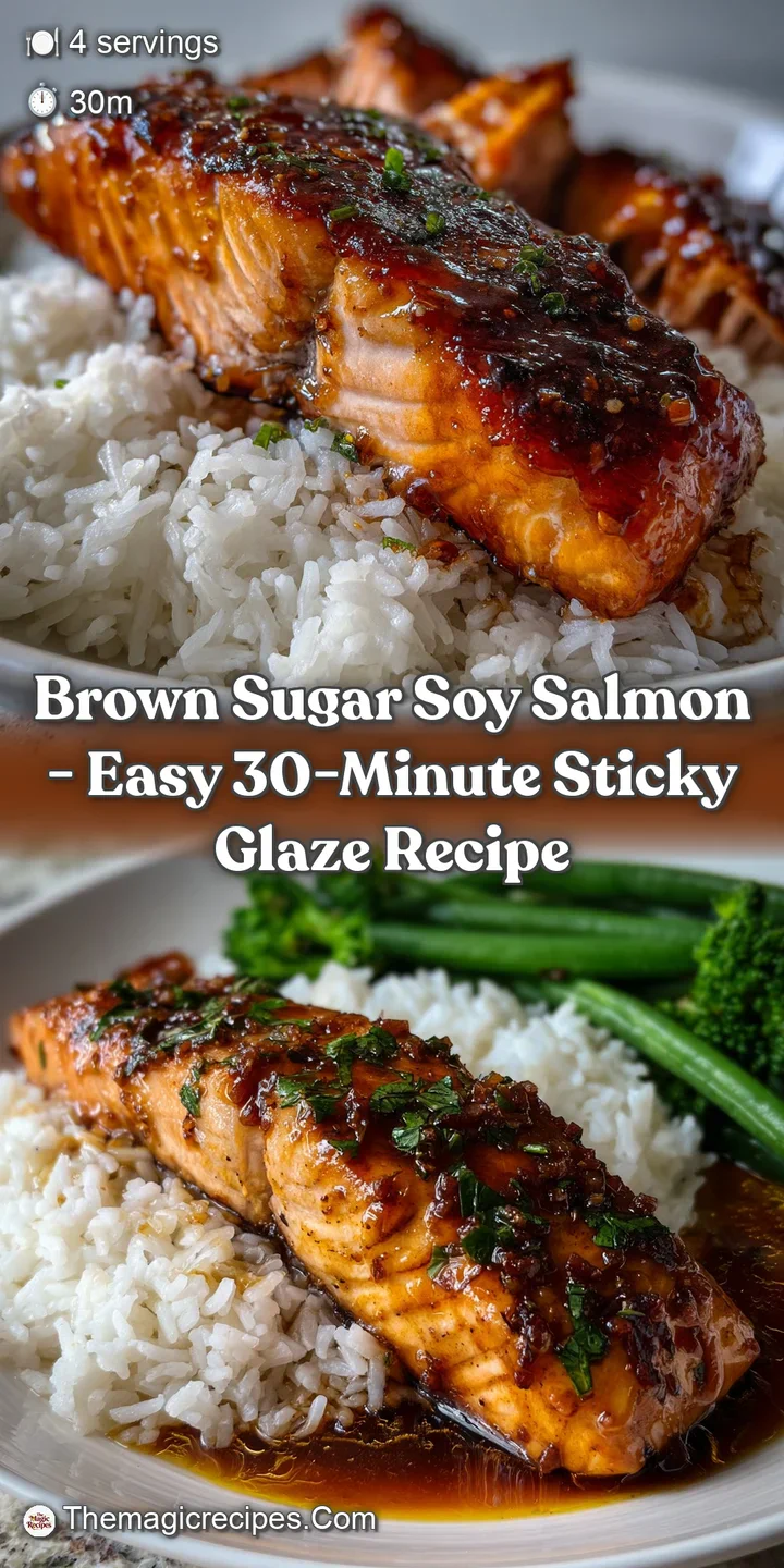 Brown Sugar Soy Salmon - Easy 30-Minute Sticky Glaze Recipe