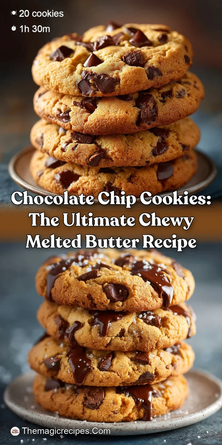 Chocolate Chip Cookies: The Ultimate Chewy Melted Butter Recipe