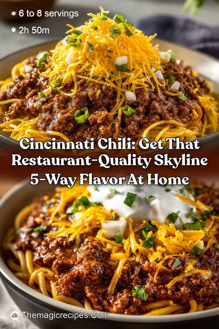 Cincinnati Chili: Get That Restaurant-Quality Skyline 5-Way Flavor at Home