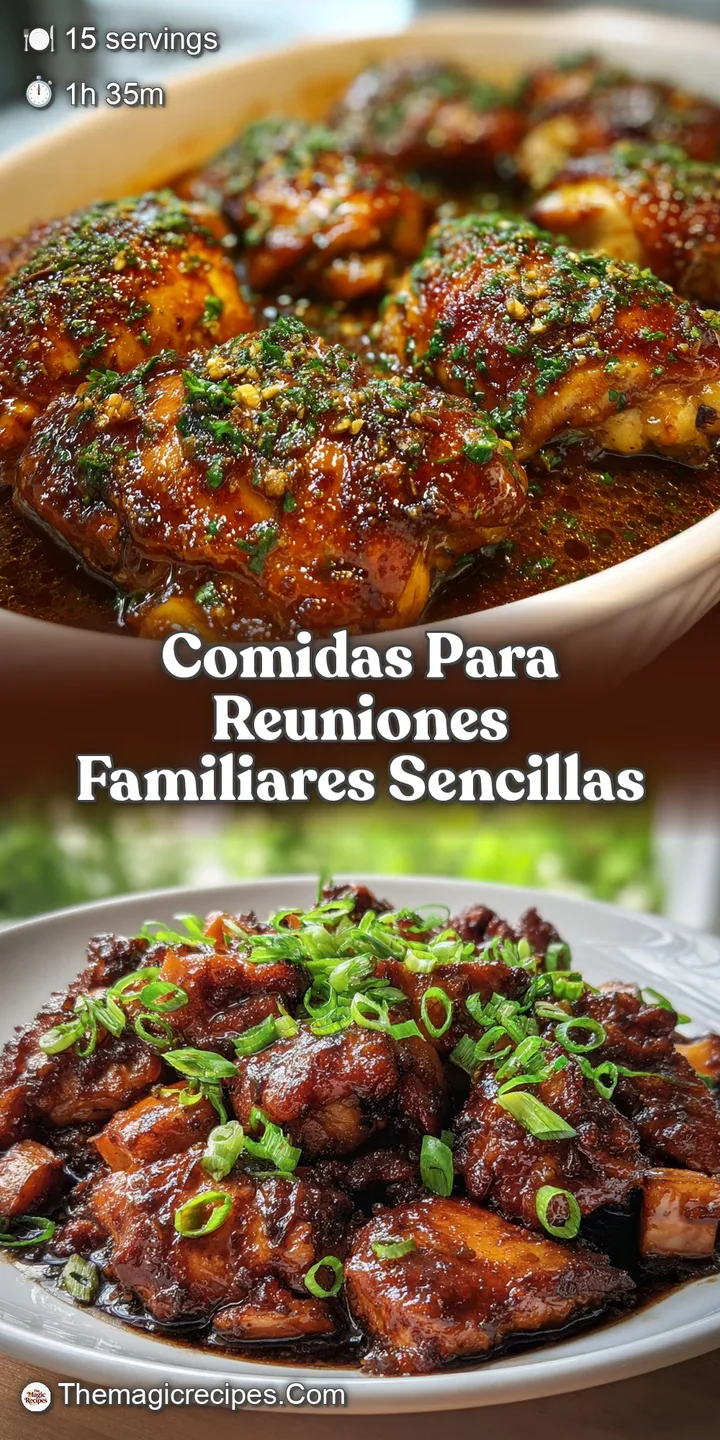 Close-up of tender, caramelized chicken skin with juicy meat, highlighting the savory and slightly sweet notes of this ove...