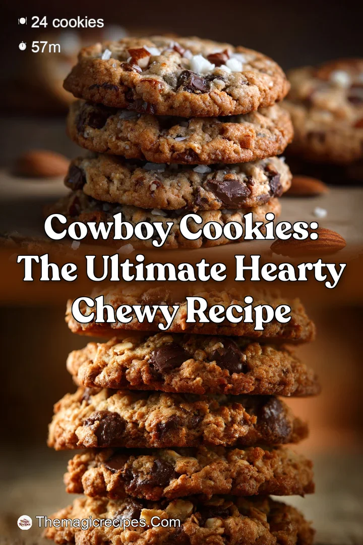 Cowboy Cookies: The Ultimate Hearty Chewy Recipe