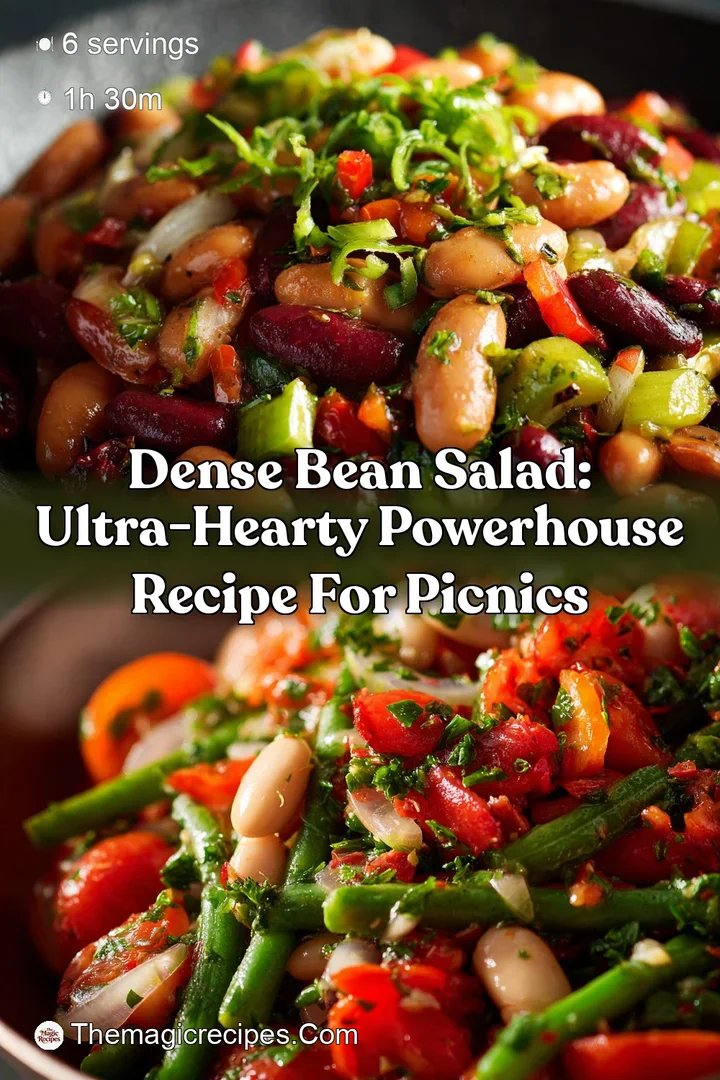 Dense Bean Salad: Ultra-Hearty Powerhouse Recipe for Picnics
