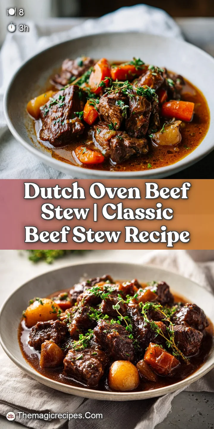 Close-up of succulent, slow-cooked beef cubes in a glossy, dark red wine gravy, glistening with richness.