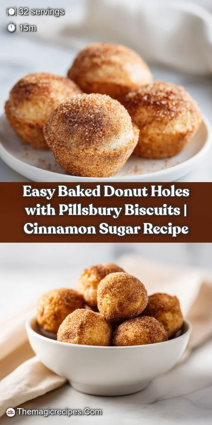 Close-up of a tender, baked donut hole, its surface glistening with melted cinnamon sugar and texture.