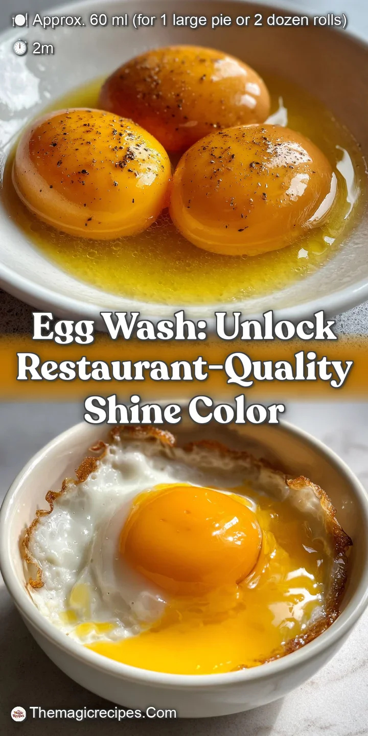 Egg Wash: Unlock Restaurant-Quality Shine Color