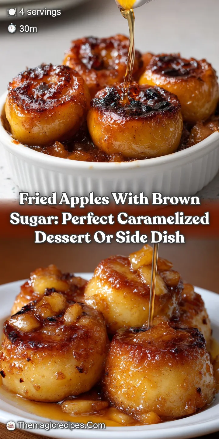 Fried Apples with Brown Sugar: Perfect Caramelized Dessert or Side Dish