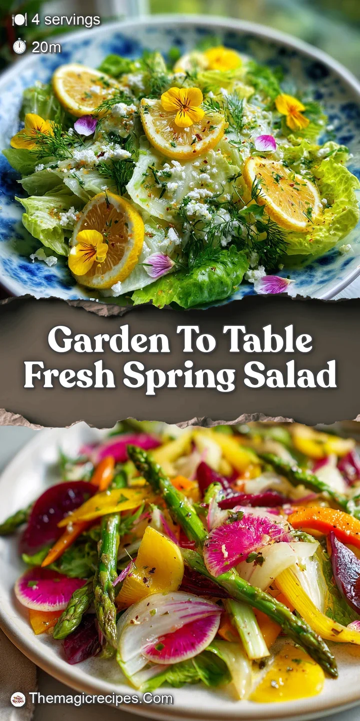 Crisp, fresh salad close-up, with tender greens, juicy tomatoes, and a glistening lemon vinaigrette, highlighting textures...
