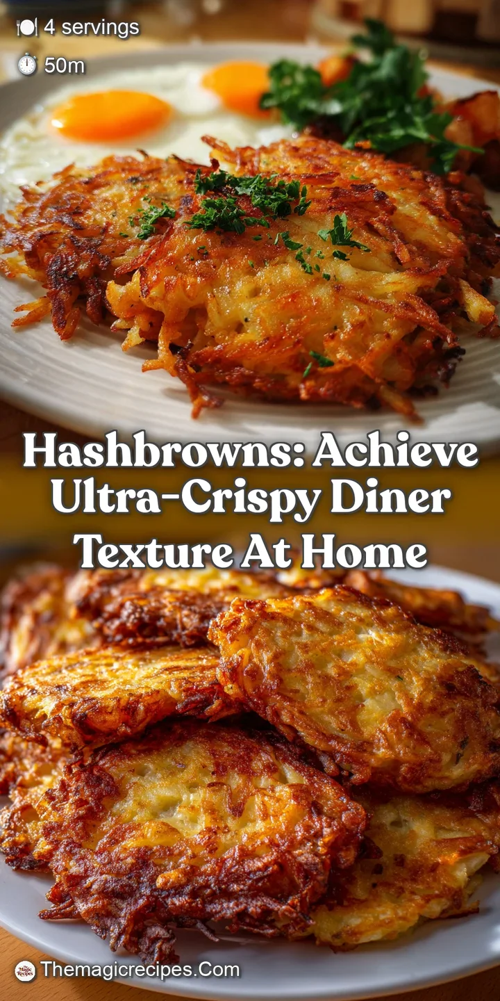 Hashbrowns: Achieve Ultra-Crispy Diner Texture at Home