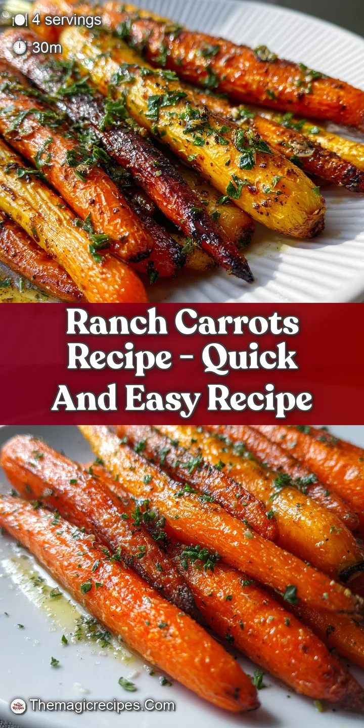 Close-up: Crinkled, caramelized texture of a baked carrot, coated in herbs, evokes a sense of delicious, savory crispness.