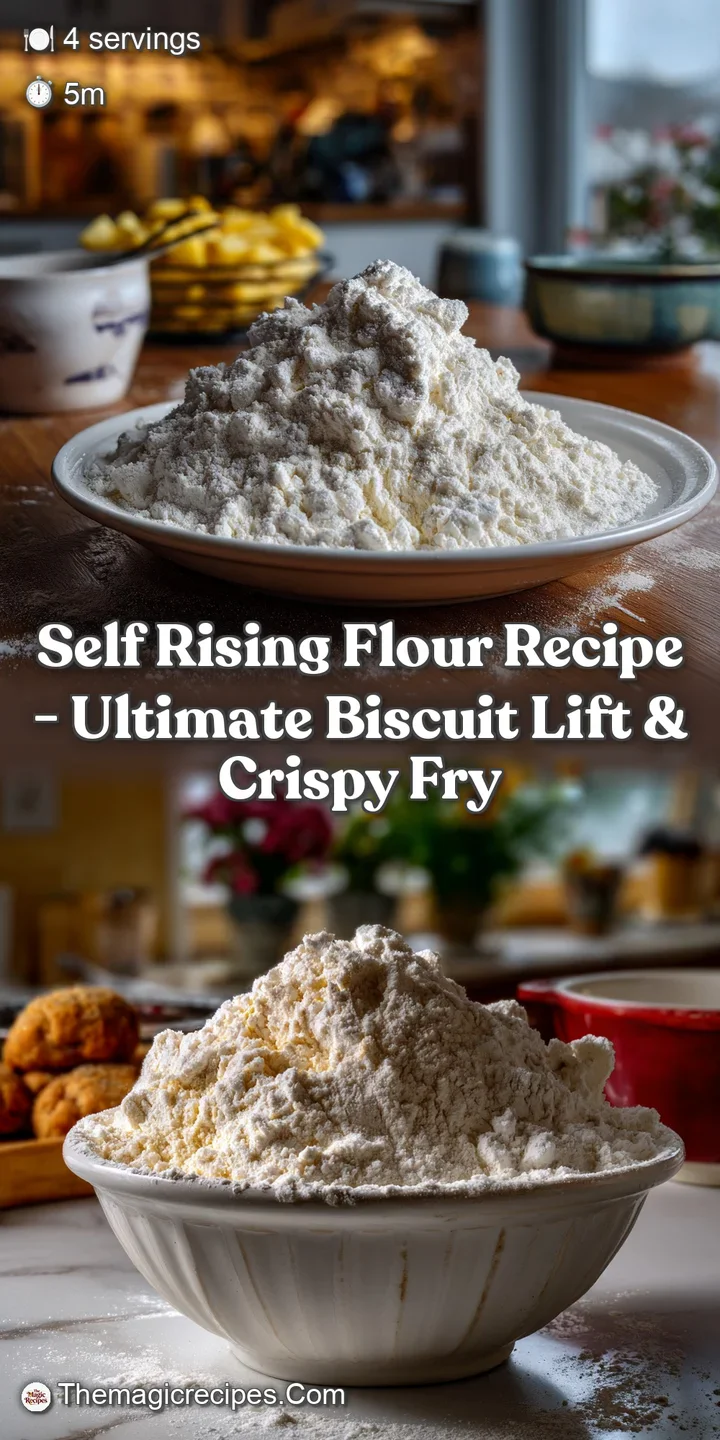 Self Rising Flour Recipe - Ultimate Biscuit Lift & Crispy Fry