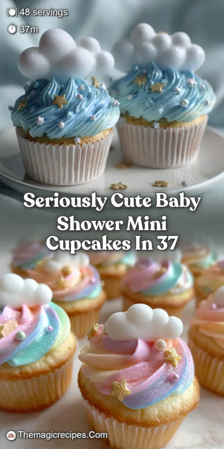 Close-up of a frosted cupcake, highlighting the soft texture of the pastel buttercream and the whimsical assortment of col...