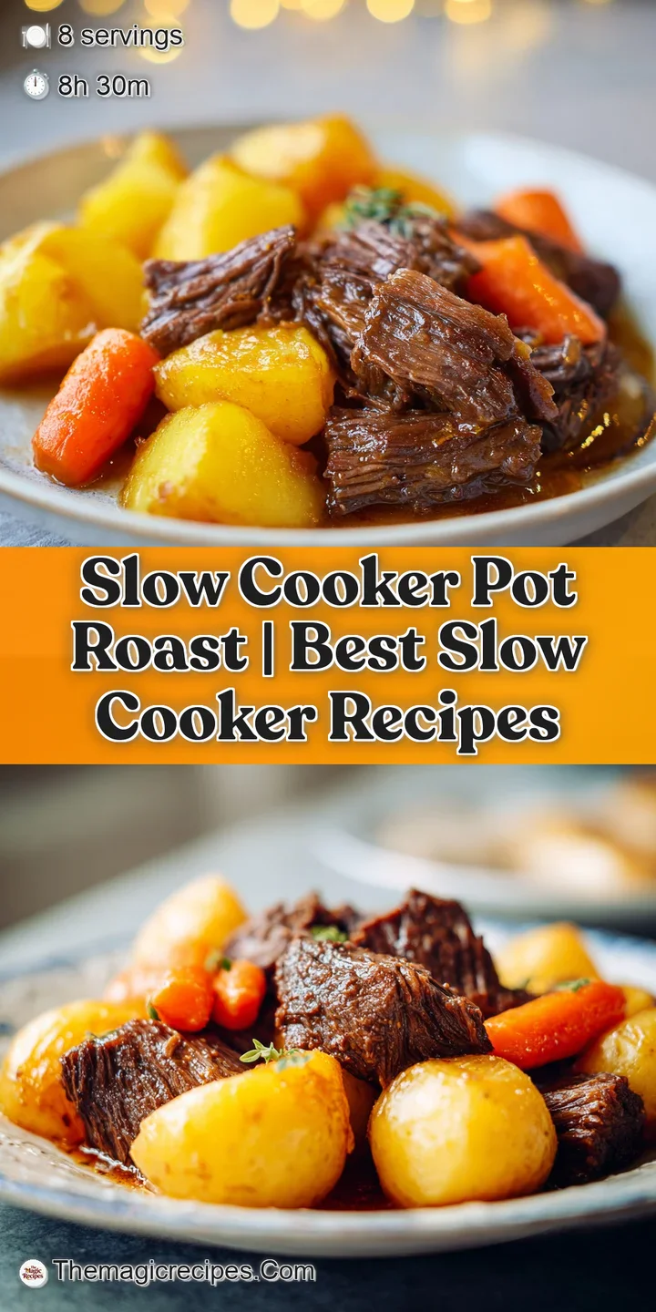 Close-up of fork-tender beef shreds glistening with rich gravy, topped with a sprinkle of fresh green parsley.