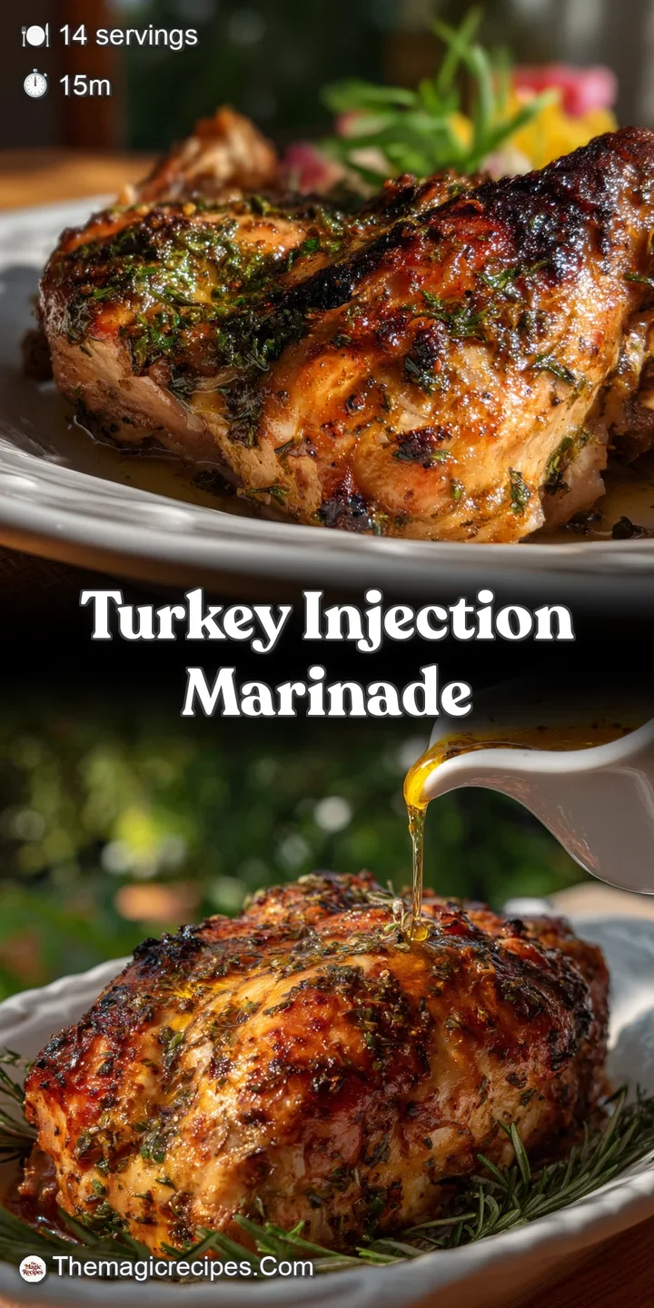 Close-up of glistening turkey skin, infused with herbs and spices, highlighting the crispy texture from deep frying.